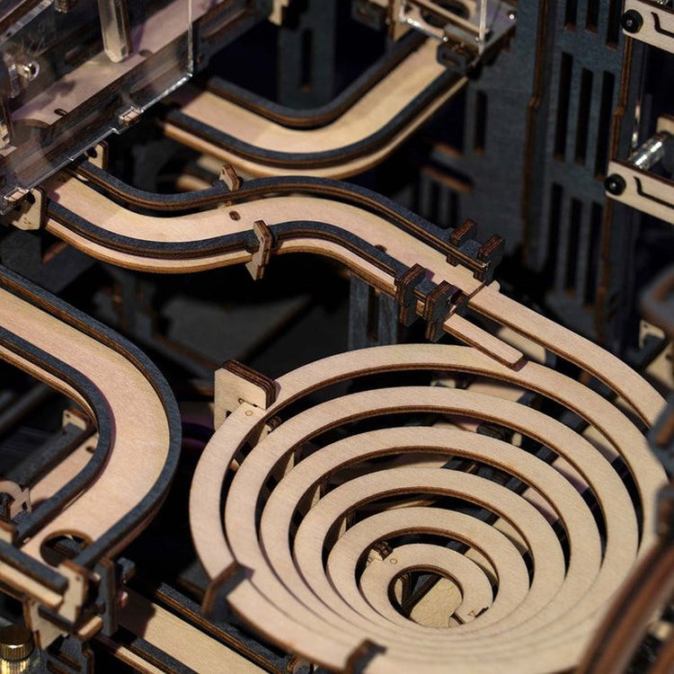 Деревянный конструктор Ночные гонки, 294 элемента — картинка 4