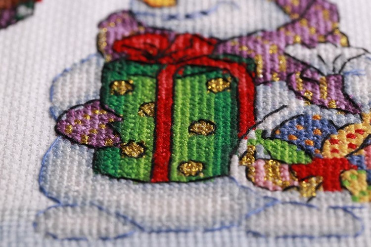 Набор для вышивания «В гости с подарками» — картинка 2