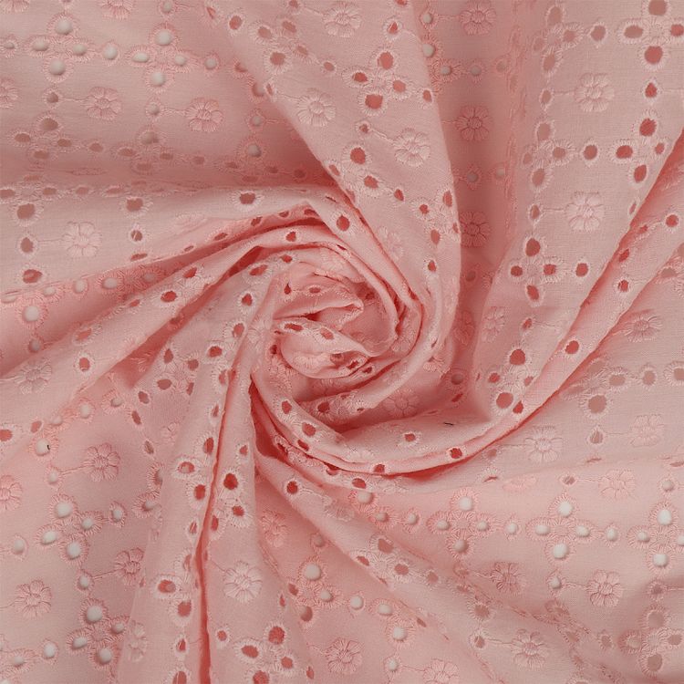 Ткань Шитье, 3 м x 150 см, 100 г/м², цвет: розовый, TBY