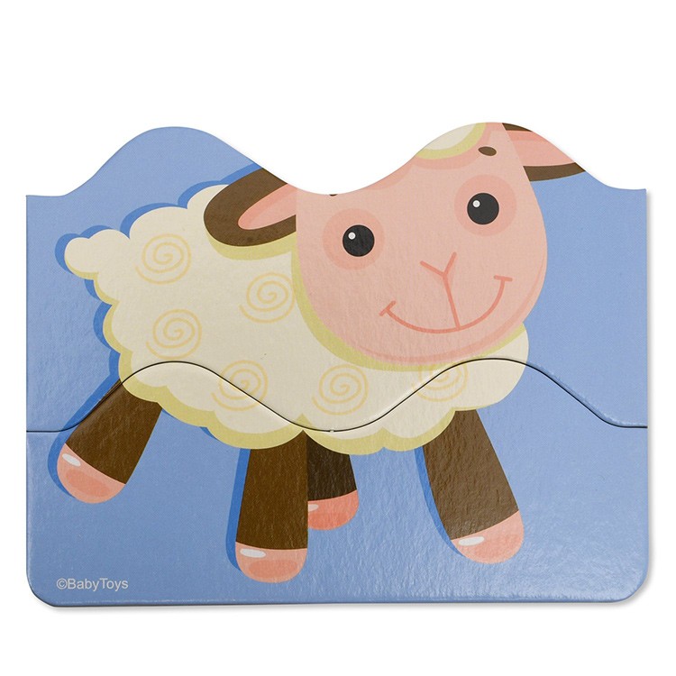 Настольная игра: тройные зигзаг пазлы «Домашние животные» — картинка 5