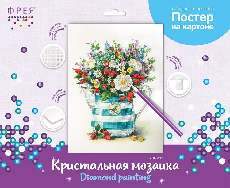 Алмазная вышивка «Постер. В разгар июля» — картинка 3