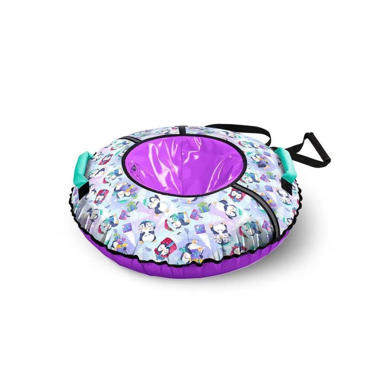 Детская зимняя ватрушка тюбинг для катания 85 см — картинка 4