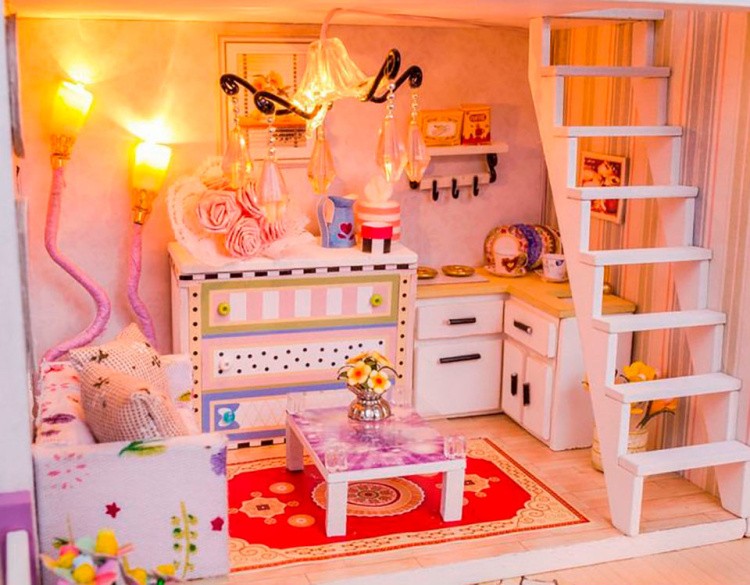 Набор для создания миниатюры (румбокс) «Для юной принцессы» — картинка 8