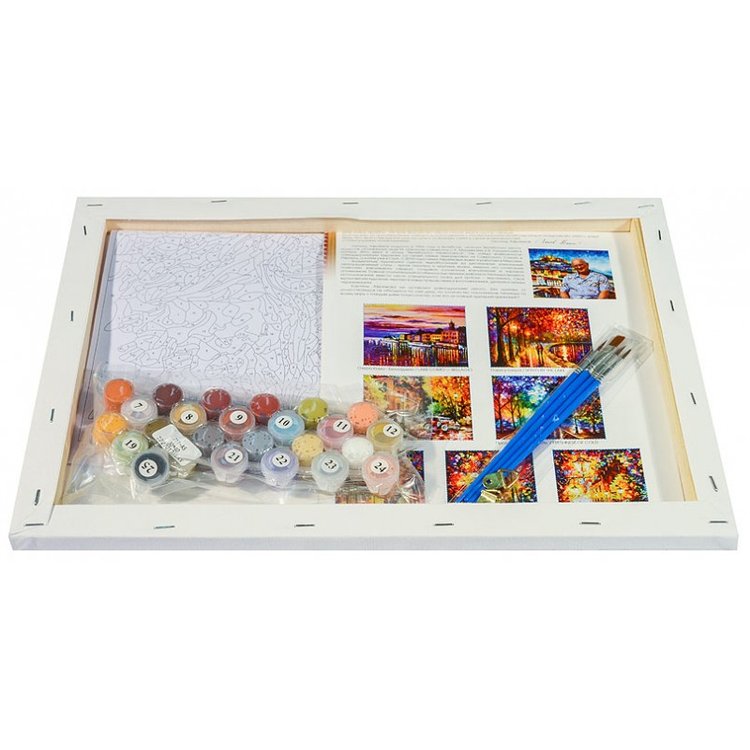 Картина по номерам «Балерина» — картинка 3