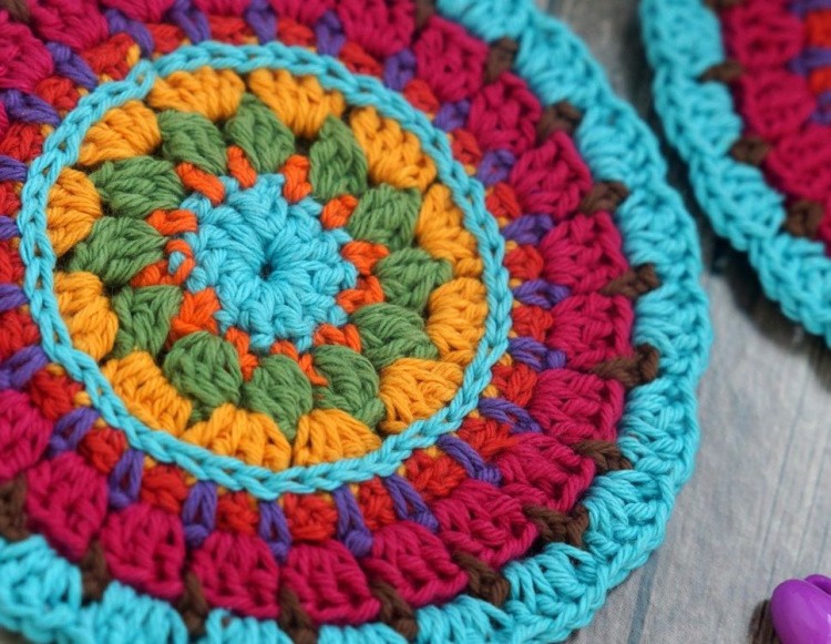 Пряжа ПНК им.Кирова Фиалка (2102), каскад, 5 шт. по 75 г — картинка 3