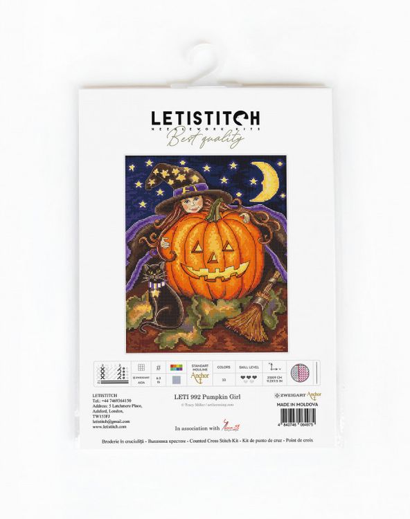 Набор для вышивания «Pumpkin Girl» — картинка 2