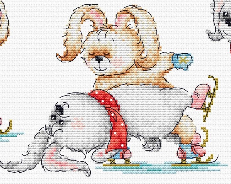 Набор для вышивания «Фигурное катание. Я достигаю высот» — картинка 7