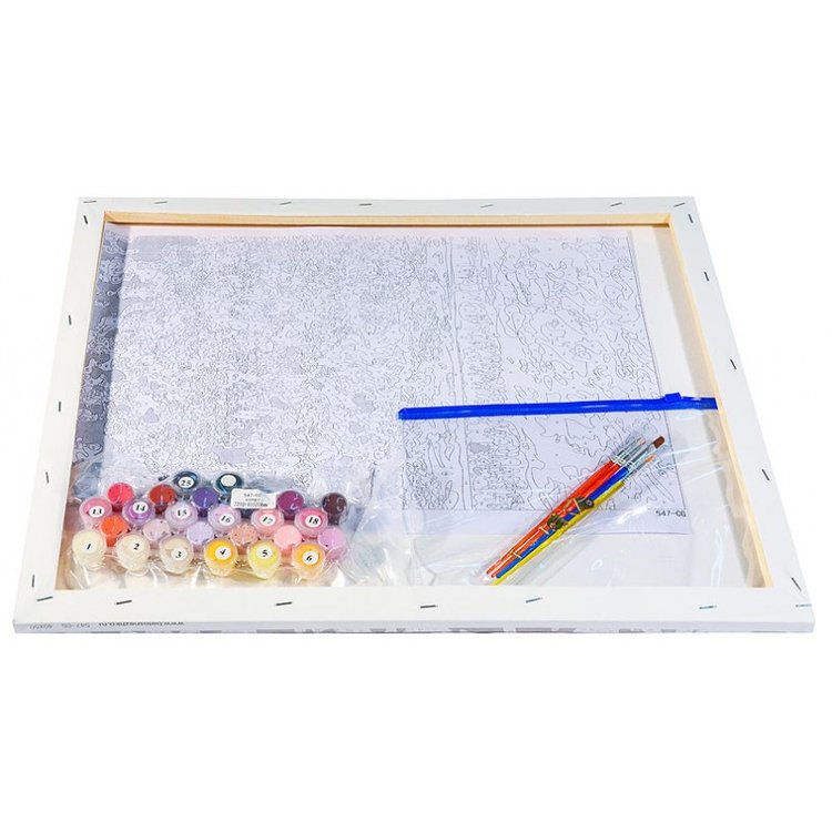 Картина по номерам «Вечер в Провансе» — картинка 3