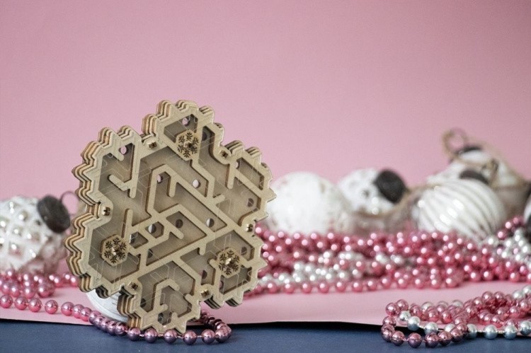 Конструктор из дерева «Снежное путешествие», UNIWOOD — картинка 5