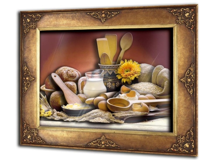 Объемная картина «Завтрак в деревне» — картинка 3