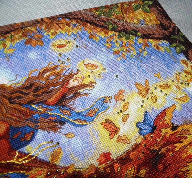 Набор для вышивания «Фея осенняя» — картинка 3