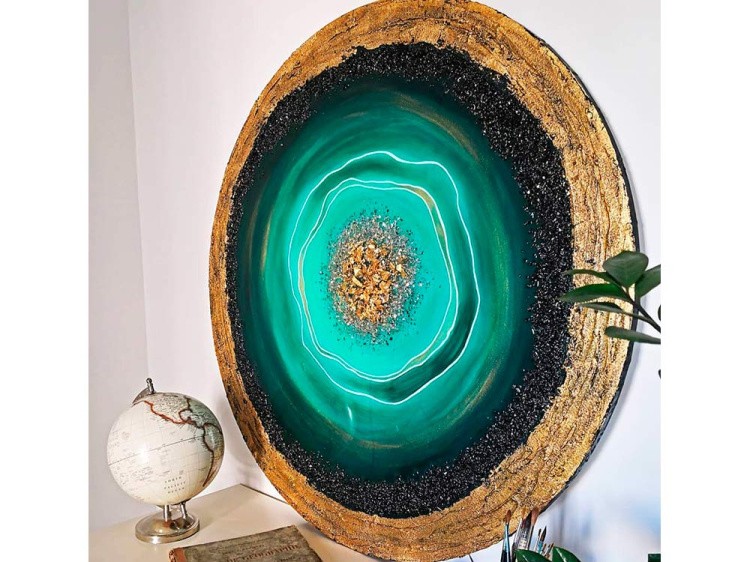 Поталь листовая бронза 14х14см  (25 листов), Resin Pro — картинка 3