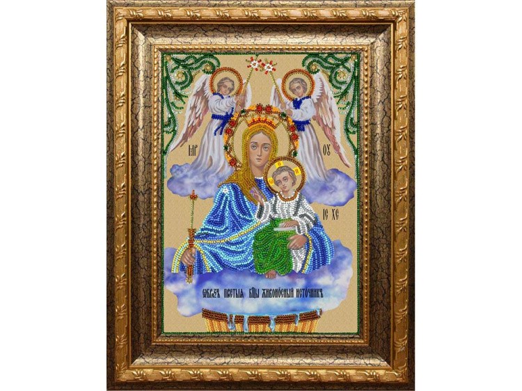 Набор вышивки бисером «Богородица Живописный источник» — картинка 2