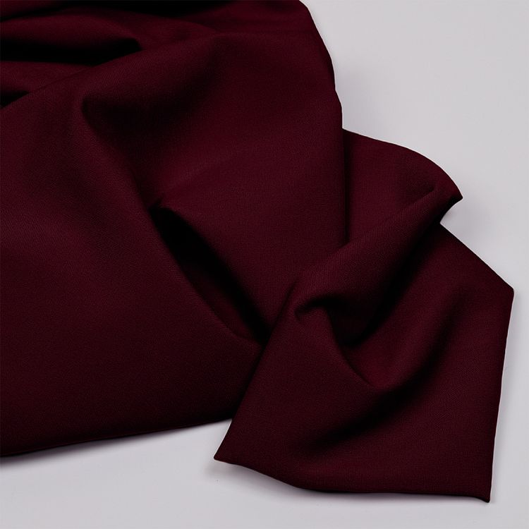 Ткань Софт Ниагара, 80 г/м², 5 м, ширина 150 см, цвет: бордовый, TBY — картинка 5