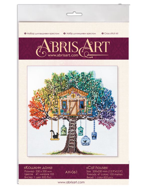 Набор для вышивания «Кошкин дом» — картинка 4