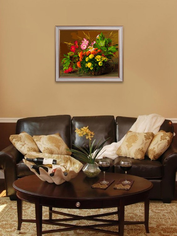 Картина по номерам «Дыхание осени» — картинка 8