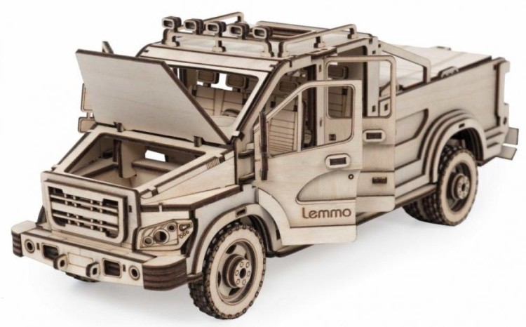 Конструктор из дерева «Пикап Эльтано», Lemmo — картинка 2