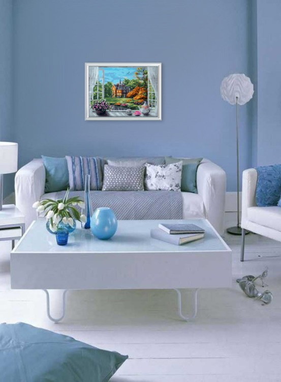 Картина по номерам «У открытого окна» — картинка 6