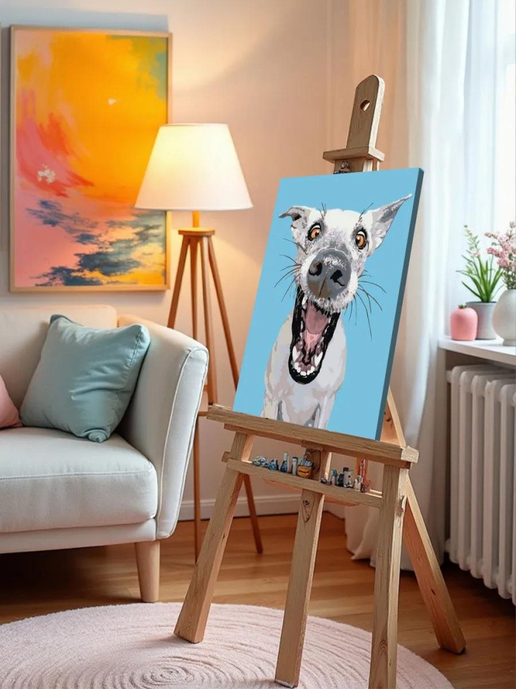 Картина по номерам «Фрэнки» — картинка 10