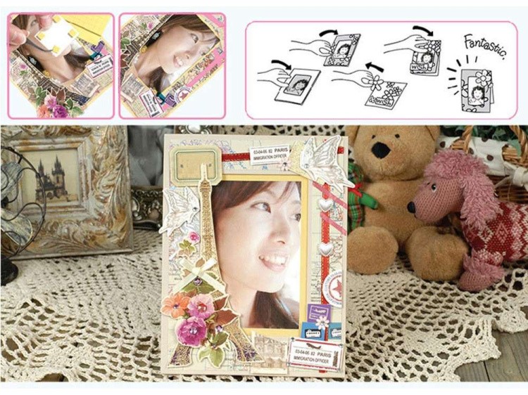 Набор для скрапбукинга «Парижские грезы - Фоторамка» — картинка 3