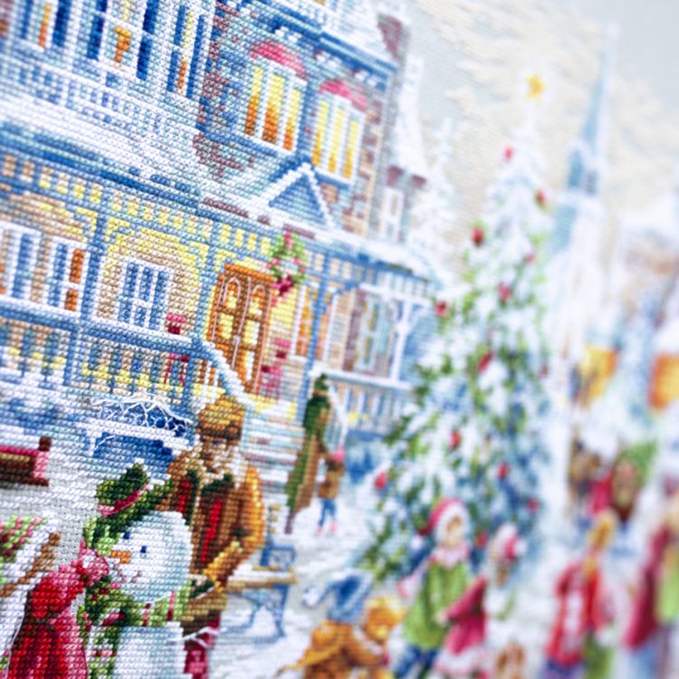 Набор для вышивания «Накануне Рождества» — картинка 9