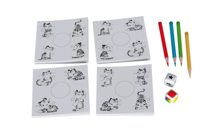 Настольная игра «Тигрята с карандашами» — картинка 3