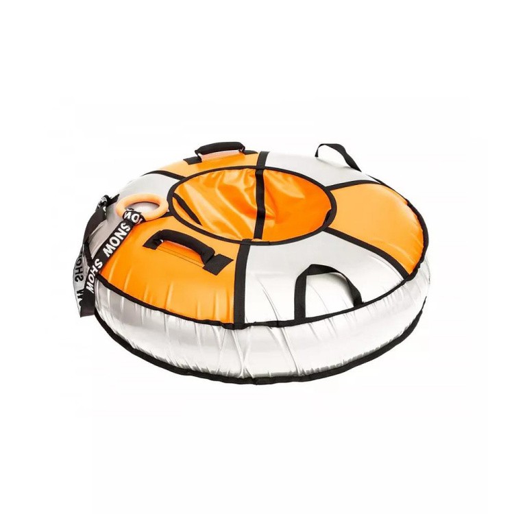 Детская зимняя ватрушка тюбинг для катания 118 см — картинка 4