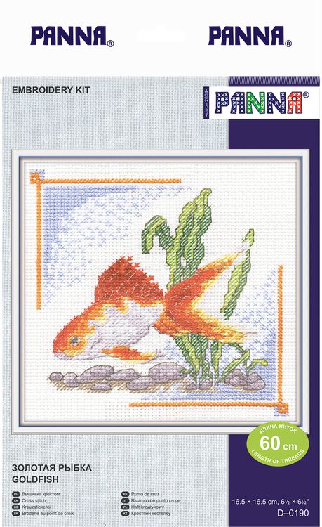 Набор для вышивания «Золотая рыбка» — картинка 2