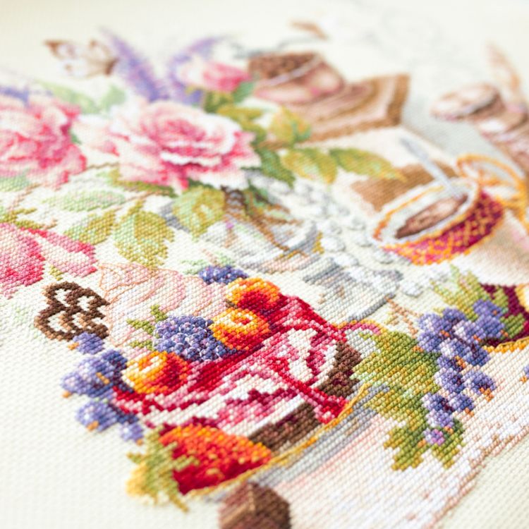 Набор для вышивания «На чашечку кофе...?!» — картинка 3