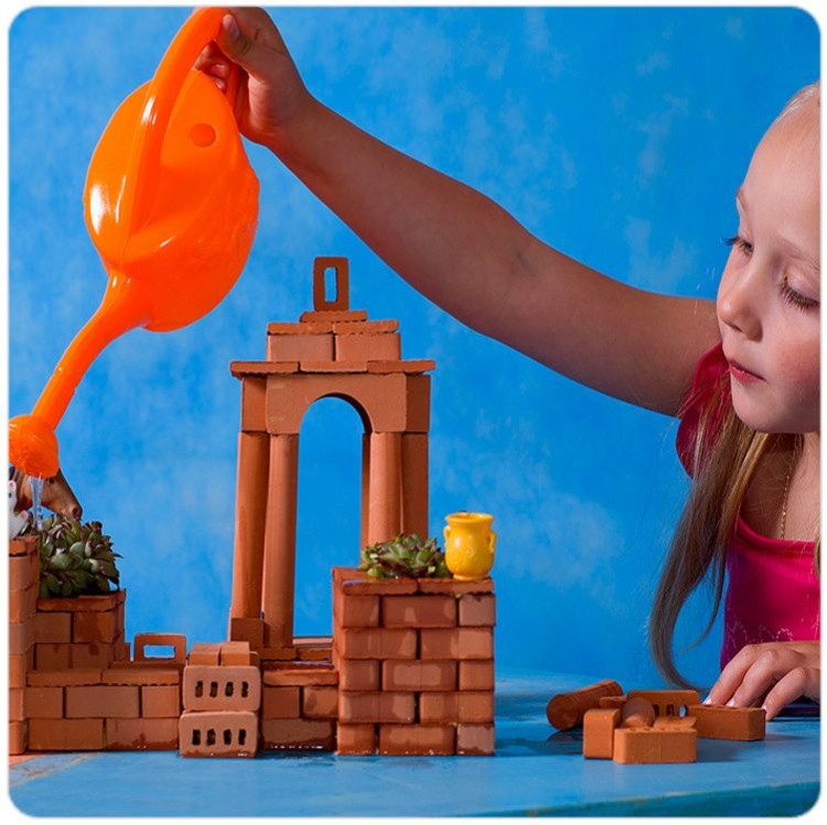 Конструктор из кирпичиков Brickmaster: «Садик» (288 дет) — картинка 4