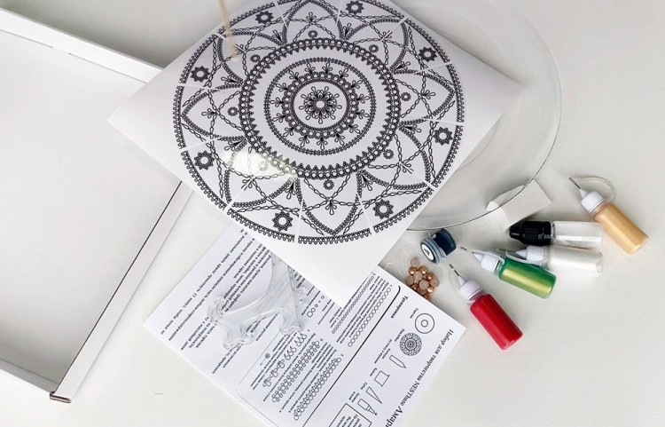 Набор для точечной росписи «Амариллис» — картинка 4