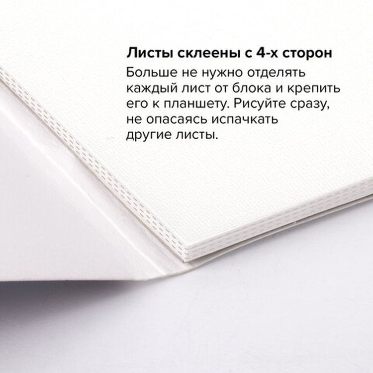 Альбом для акрила и масла, 300 г/м2, 190х270 мм, 10 листов, склейка, тиснение холст, BRAUBERG ART PREMIERE — картинка 5