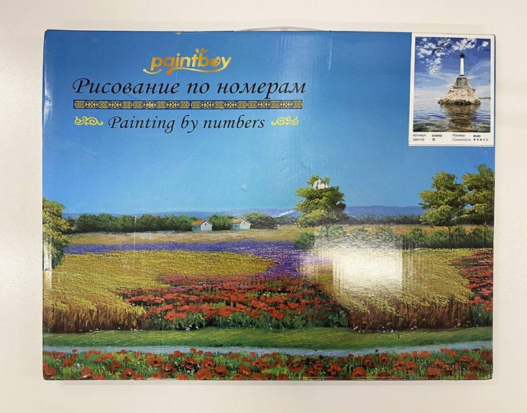 УЦЕНКА. Картина по номерам «Памятник затопленным кораблям» (порвана коробка) — картинка 2