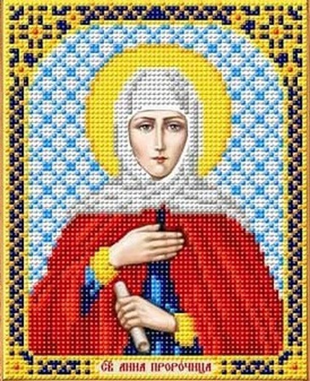 Рисунок на ткани «Святая Анна»
