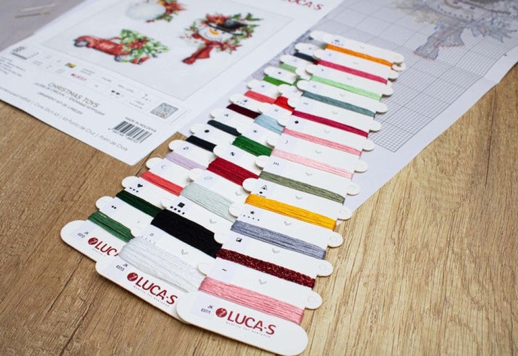 Набор для вышивания «Ёлочные игрушки» — картинка 5