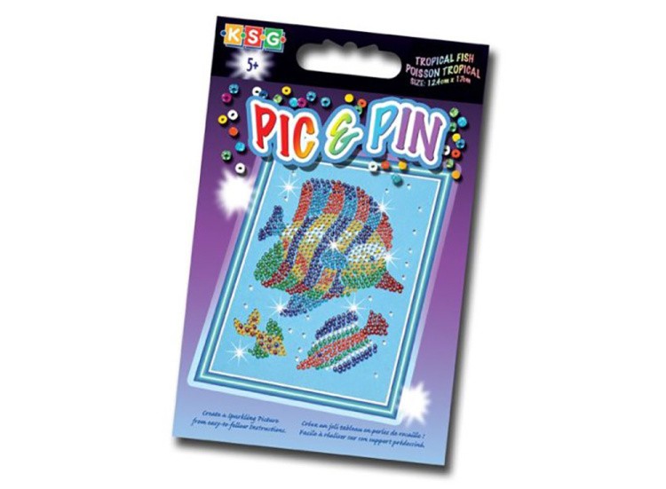 Мозаика из бусин «Рыбка» — картинка 2