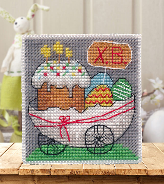 Набор для вышивания «Счастливой Пасхи. Магнит» — картинка 2