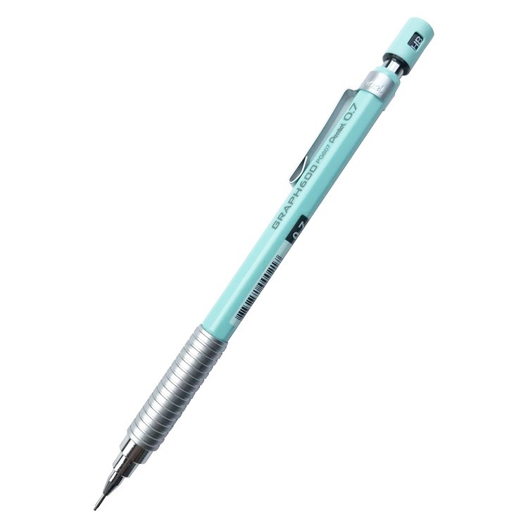 Карандаш Pentel автоматический профессиональный Graphgear 600, 0.7 мм, бирюзовый корпус