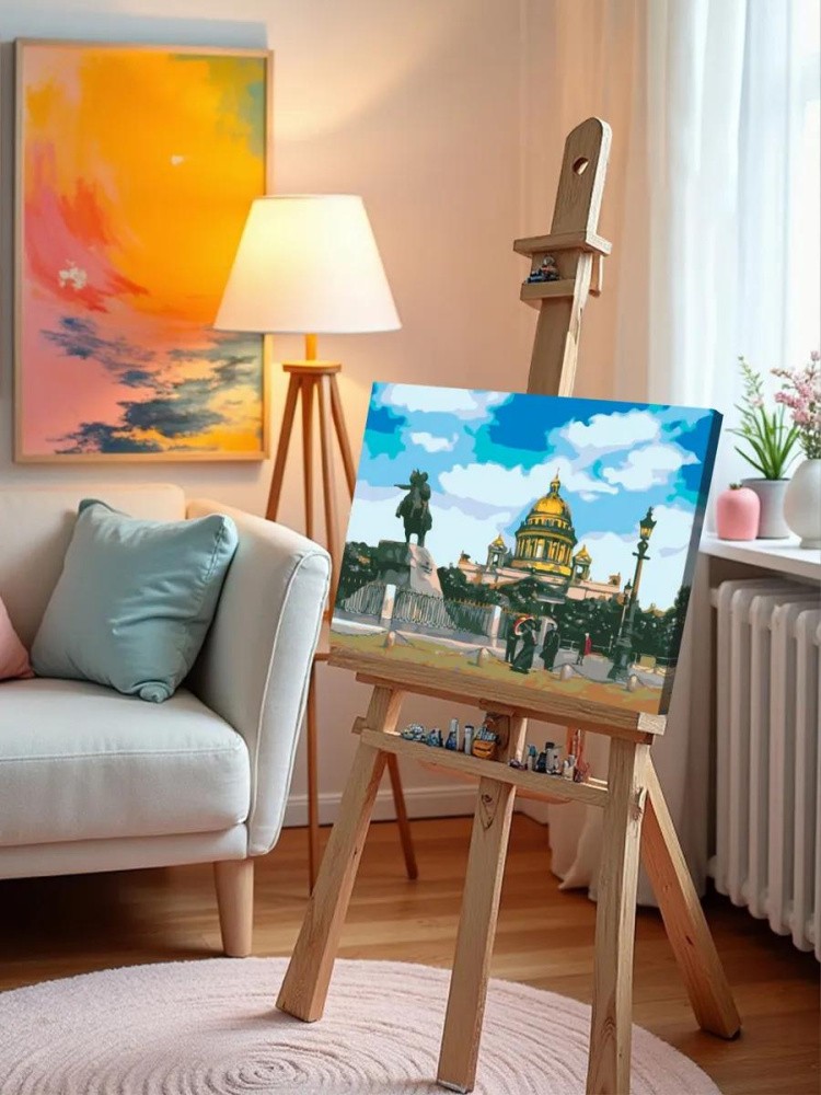 Картина по номерам «Исаакиевский собор» — картинка 10