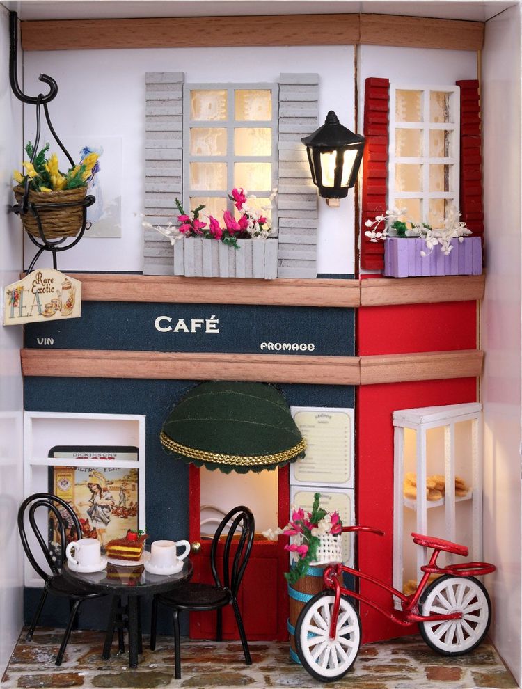 Набор для создания миниатюры (румбокс) «Дневник Каникулы в Праге» — картинка 5