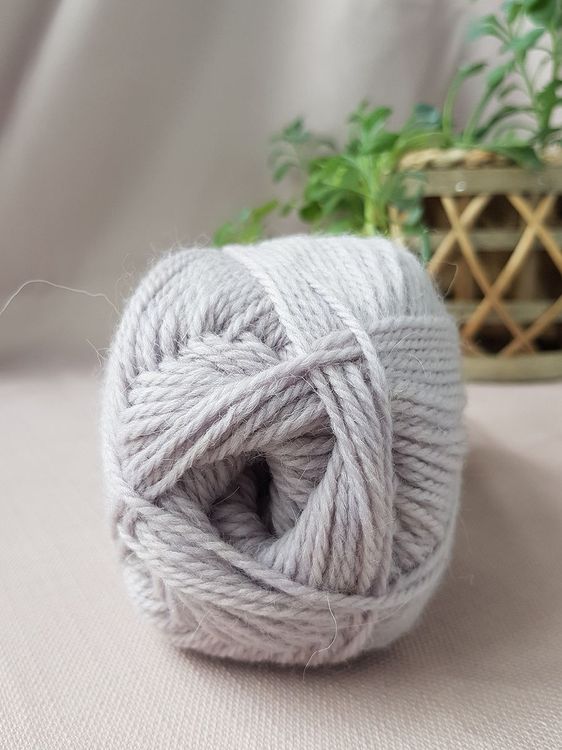 Пряжа Камтекс Аргентинская шерсть (106), жемчужный, 5 шт. по 100 г — картинка 4