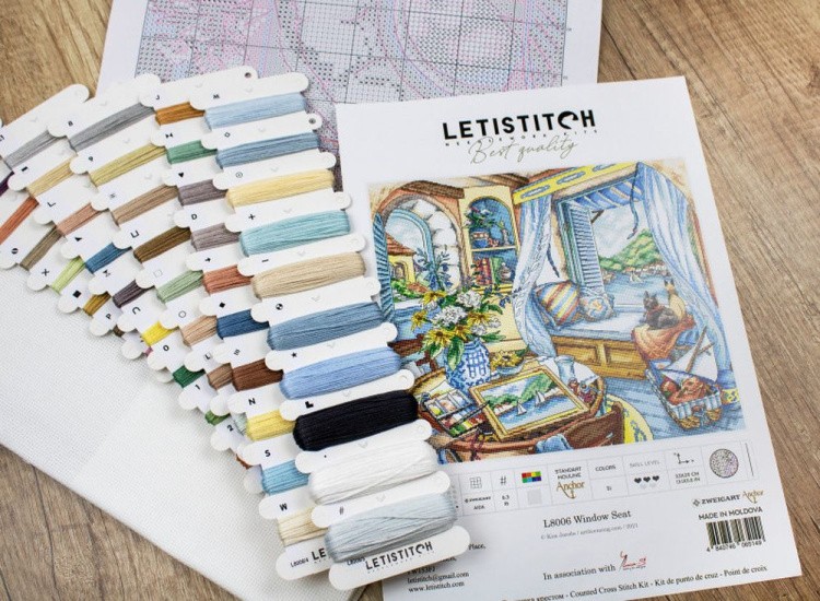 Набор для вышивания «Window Seat» — картинка 2