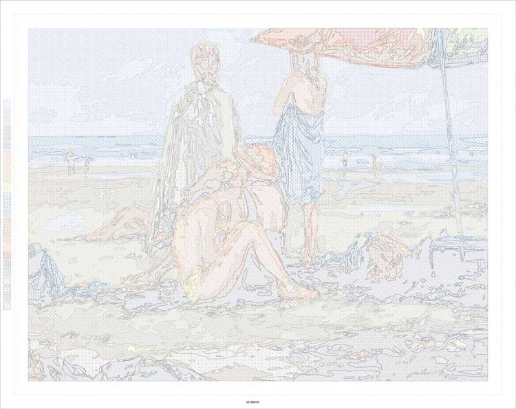 Картина по номерам «Пляж» — картинка 4