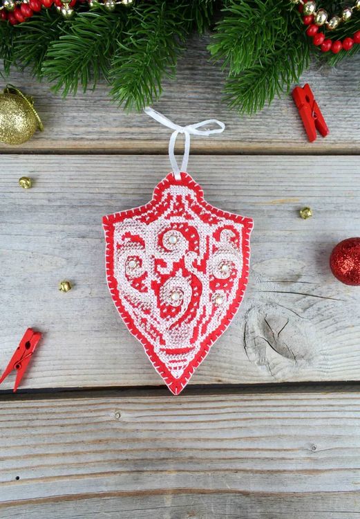 Набор для вышивания «Морозные узоры. Фонарик» — картинка 4