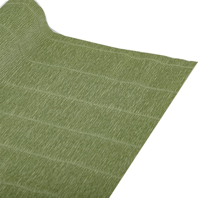 Бумага гофрированная Fiore 180 г/м2, зеленый шалфей (562), 50х250 см, Brauberg — картинка 3