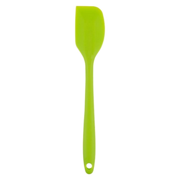 Кулинарная силиконовая лопатка, зеленая, силикон, 27,5 см, 1 шт., S-CHIEF