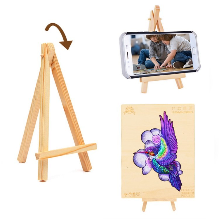 Деревянные пазлы «Свободная Колибри M», Woodbests — картинка 7