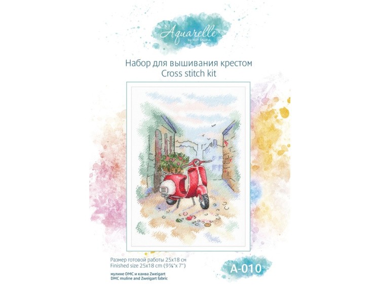 Набор для вышивания «Итальянский дворик» — картинка 4