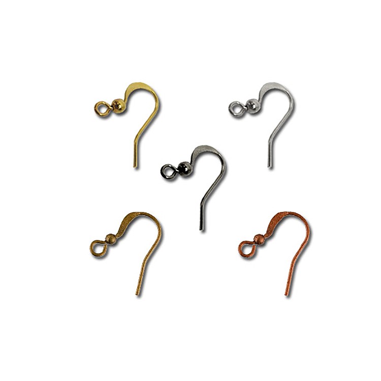 Швензы для бисера 15 мм, цвет: под никель, 10 шт., Zlatka — картинка 2