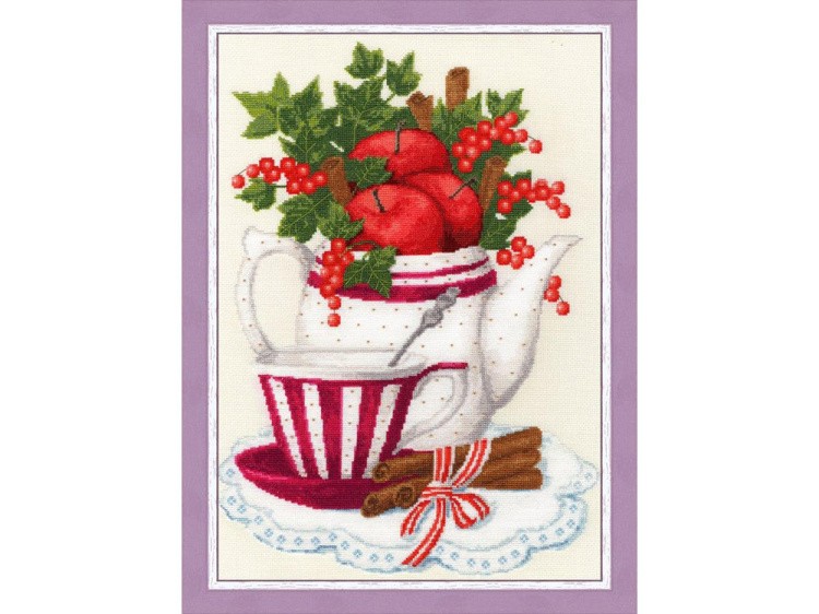 Набор для вышивания «Яблоки и корица» — картинка 2